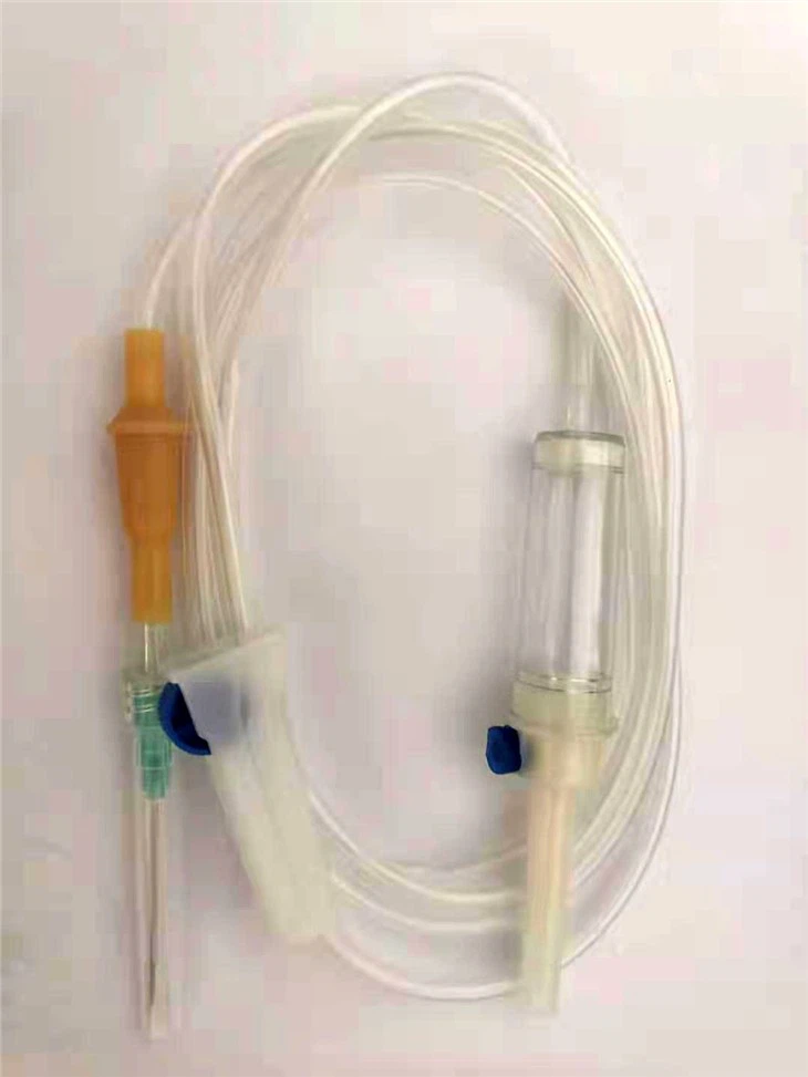 Disposable Medical Infusion Set Common Infusion Unit With Needle