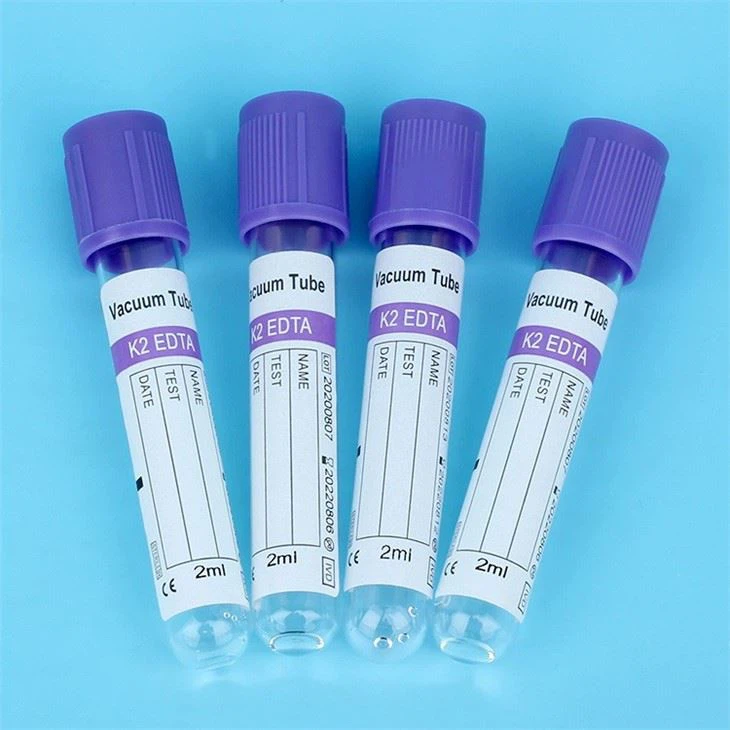 EDTAK2/K3 Vacutainer Epruveta za prikupljanje krvi Vacutainer