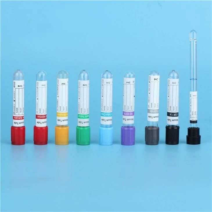 Plain Tube Red Top Vacuum Blood Collection Tube