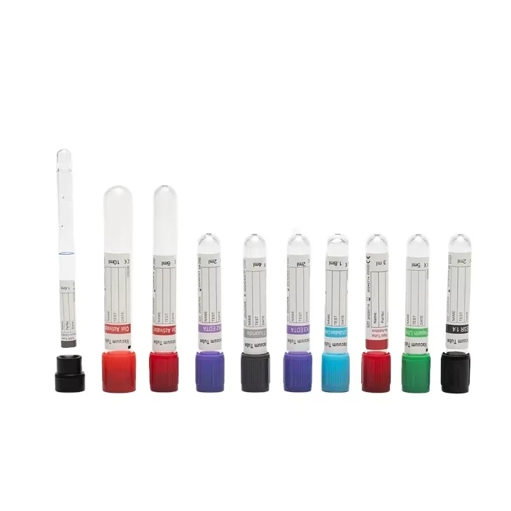 Disposable Plain Vacuum Blood Collection Tube