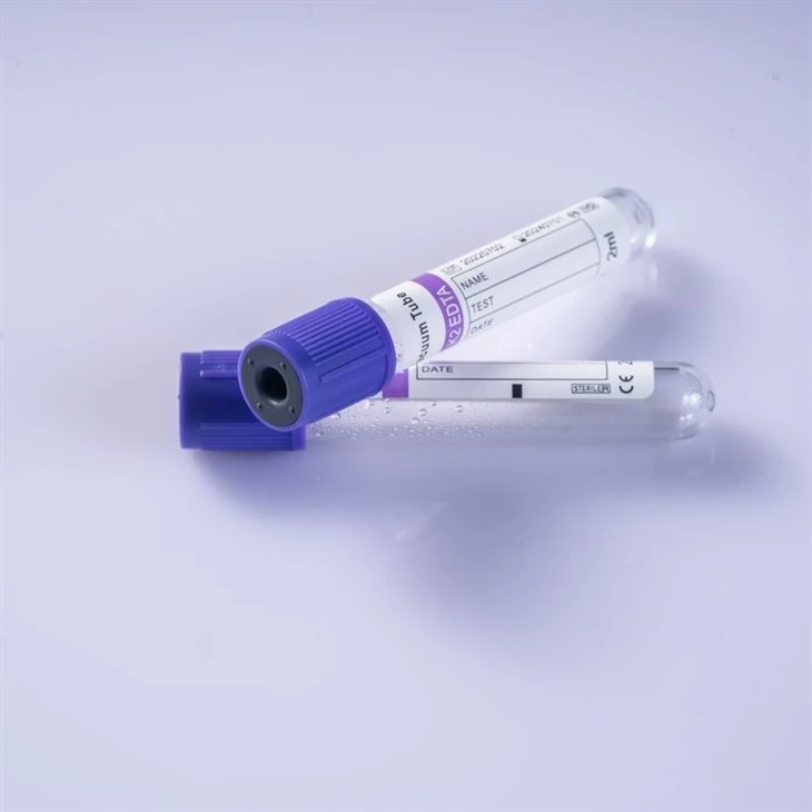 EDTA K2/K3 Vacuum Blood Collection Tube PET Or Glass