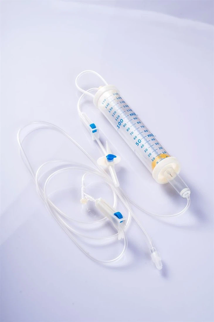 -Disposable infusion set with burette(2)