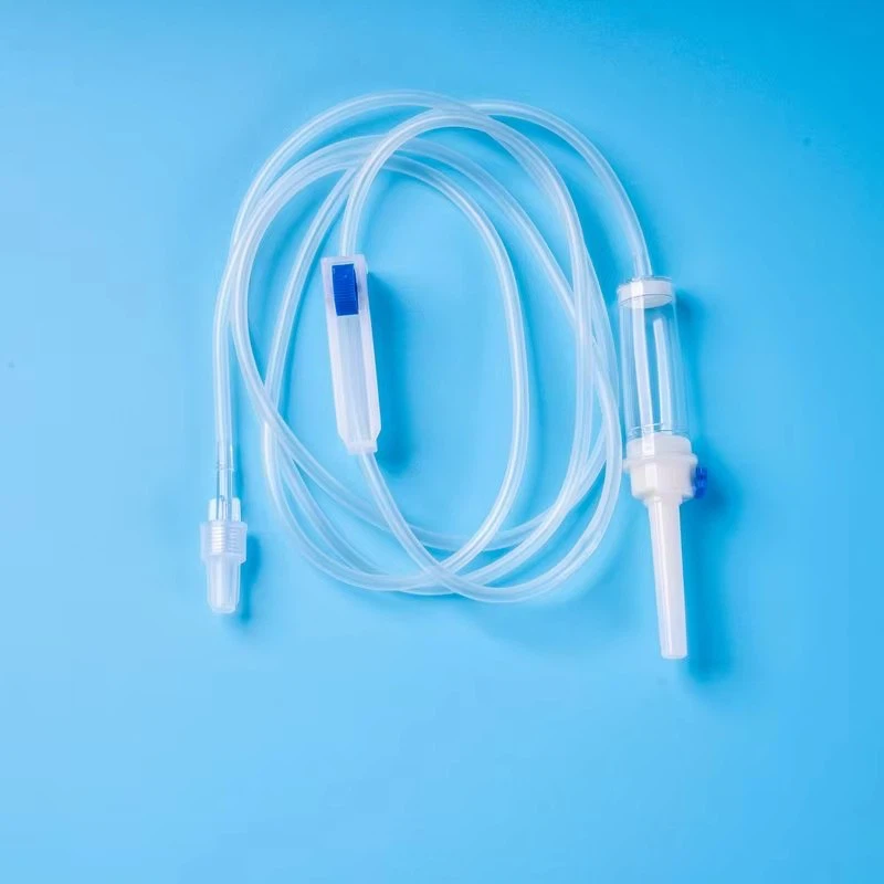 I.v Disposable Iv Infusion Set Intravenous Administration Medical With Needle Drip Micro Filter Medical Supplies